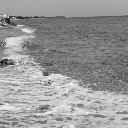Maison Pieds Dans L'eau, Vue Panoramique, Bord De Mer Et Sur La Plage *